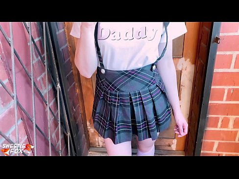 ❤️ Ang mag-aaral na babae ay sumipsip ng kanyang titi nang malalim at nag-fucks sa halip na mga klase. ❤ Sex video sa amin ﹏