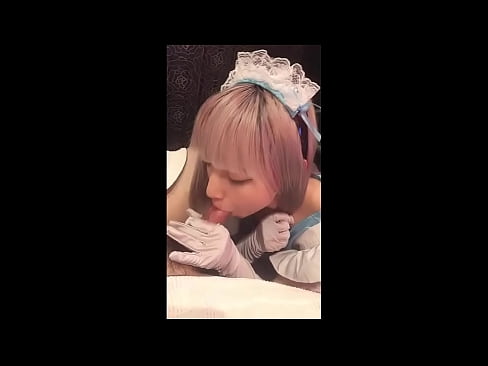 ❤️ Japanese Idol [mayuka], French maid costume, part 1, blowjob and jerk off with lotion ❤ Sex video sa amin ﹏